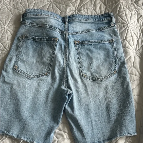 Anthropologie Pilcro women’s Jean shorts 8 inch inseam cotton - Picture 3 of 8